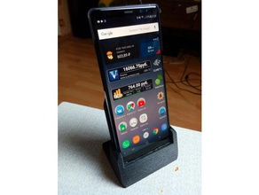 dock station culla galaxy note 8 telefono cellulare 3d print model - Mito3D