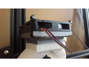 fan adapter - 50mm 70mm 3d printer parts cooling hot end cr-10 part 3d print model - Mito3D