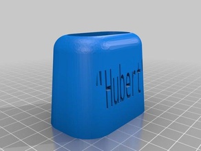 airpod dock has name hubert 3d printing 3d print model - Mito3D