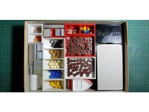 puerto rico game box organizer w san juan holder games board rio grande 3d print model - Mito3D