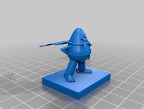 kaptan külot heykeller 3d print model - Mito3D