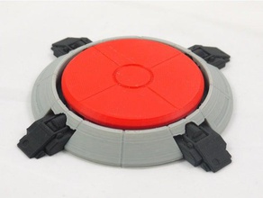 button portal 2 props 3d print model - Mito3D