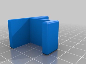 ikea linnmon Tischplatte oddvale Bein Klammer Haushalt 3d print model - Mito3D