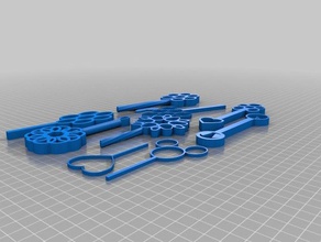 group bubble wands 1 3d printing 3d print model - Mito3D