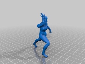 warframe mag pose games 3d print model - Mito3D