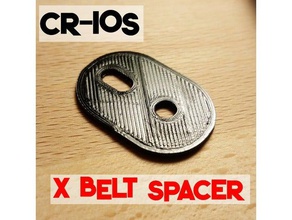 cr-10s x Spanner spacer 3d-Drucker Teile anti-vibration creality ruhig vibration 3d print model - Mito3D