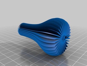 spiral vazo sanat 3d print model - Mito3D
