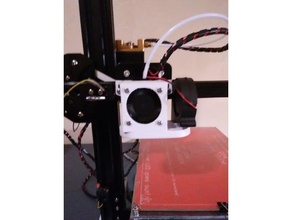 tronxy shroud w 5015 blower 3d printer parts x1 x3 3d print model - Mito3D