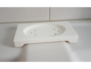 soap dispenser holder bathroom 3d print model - Mito3D