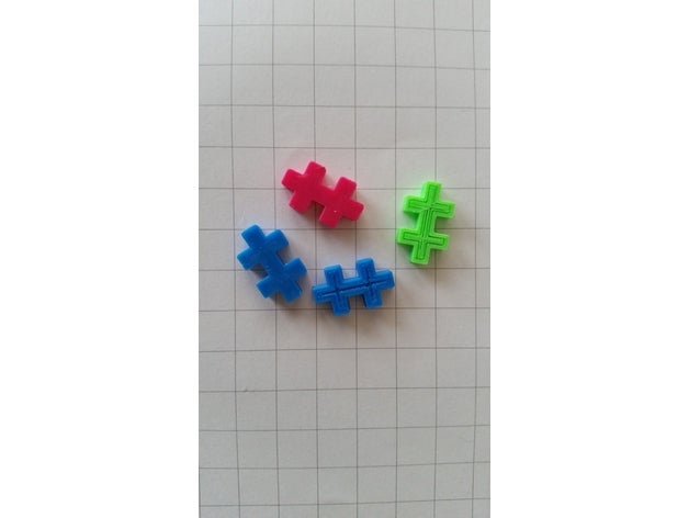 plus-plus-block Bau-Spielzeug plus-plus plusplus 3D print model - Mito3D
