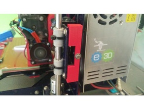 prusa acier x-axe de verrouillage Imprimante 3d accessoires 3d print model - Mito3D