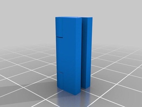 fully printed hinge 3d printing 3d print model - Mito3D