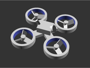 corrida quadcopter chaveiro chaveiros drone 3d print model - Mito3D