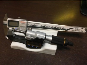 desktop caliper micrometer stand tool holders & boxes holder measuring 3d print model - Mito3D