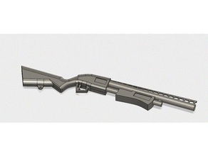 fortnite fusil à pompe jeux 3d print model - Mito3D