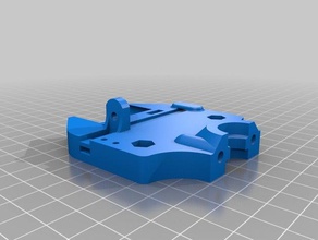 tevo tarantula x-carriage e3d 3 wheel 3d printer parts 3d print model - Mito3D