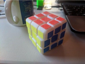 colore piastrelle bordo arrotondato tortuoso cubo i puzzle 3d print model - Mito3D