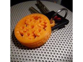 planetary gear keychain 3d printing tests 3d print model - Mito3D