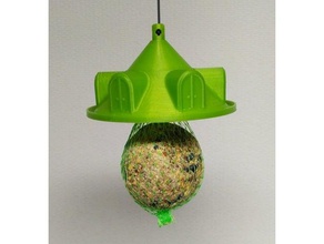 fatball holder bird birdfeeder meisenkn del winter 3d print model - Mito3D