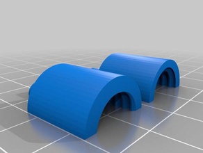 adapter 1 2-13 bolt 6 mm flexible coupler parts 3d print model - Mito3D