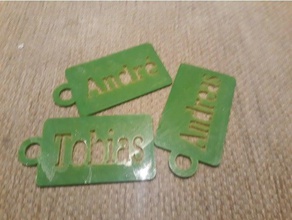 named badge id chip card holder accessories andre andreas chipcard credit friedel tobias uwe 3d print model - Mito3D
