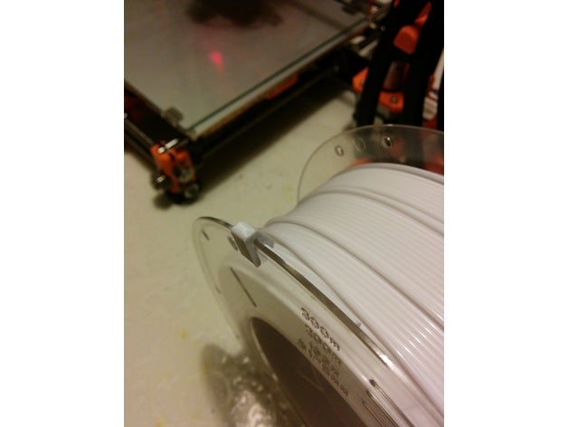 175 mm filament clips Les imprimantes 3d le clip la bobine 3D print model - Mito3D