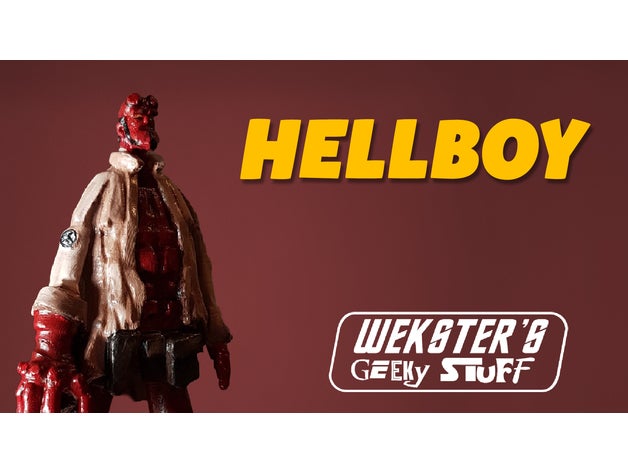 hellboy scultura sculture fanmade htcvive la 3D print model - Mito3D
