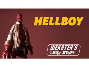 hellboy sculpture sculptures fanmade htcvive la 3d print model - Mito3D