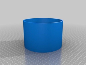 ceramic pet food bowl template art tools 3d print model - Mito3D
