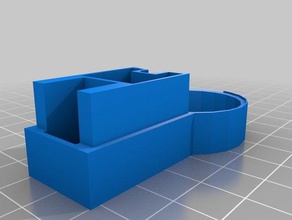 bathroom screen hinge 3d print model - Mito3D
