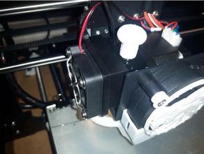 anet a8 extrusora articulada da ventoinha Impressora 3d acessórios a8- atualização duto fã do ventilador dobradiça 3d print model - Mito3D