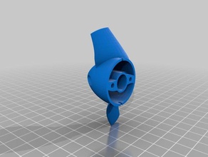 m100 Propeller blau Robotik r c Fahrzeuge 3d print model - Mito3D