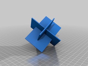 de oro icosaedro matemáticas art difícil impresión rectángulo dorado icosohedron 3d print model - Mito3D