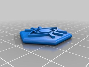 rpg status token mind vision toy & game accessories buff dragons dungeons pathfinder 3d print model - Mito3D