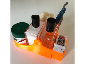shaving tray bathroom 3d print model - Mito3D