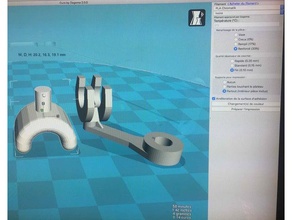 anti-Kabel qui touche le plateau 3d Drucker Zubehör 3d print model - Mito3D