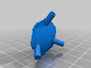 lg-hombot-Pinsel-Halter Ersatz-Teile cleaner Staub hom-bot hombot lg Roboter Vakuum 3d print model - Mito3D