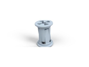 spool-hub 3d Drucker Zubehör filament-Spule filament spool holder spool-adapter 3d print model - Mito3D