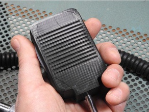hand mic ubitx radio kit - Elektronik 3d print model - Mito3D