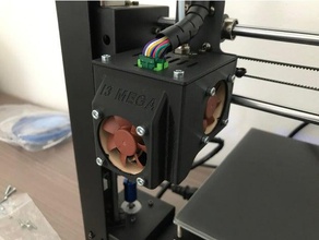 anycubic i3 mega fan de modificación La impresión en 3d ultrabase 3d print model - Mito3D