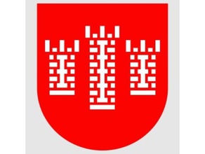 escudo de armas povazska signos y logotipos erb pova sk bystrica eslovaquia slovensko la ciudad 3d print model - Mito3D