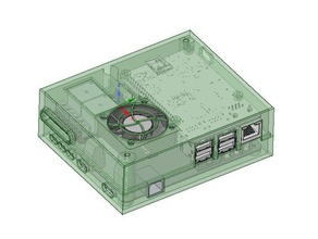 relaypi Imprimante 3d accessoires 2 canaux relais mks 14 15 gen v14 raspberry pi de 3d print model - Mito3D