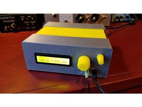 ubitx caso pla l'elettronica ham radio 3d print model - Mito3D
