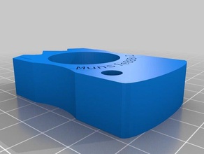 knuck único duster A impressão 3d 3d print model - Mito3D