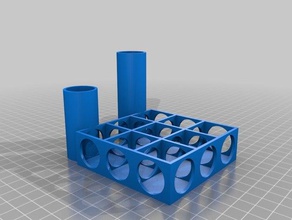 testors Farbe Halter Kunst-tools 3d print model - Mito3D