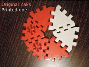 zaks ohio art construction toys building blocks openscad 3d print model - Mito3D