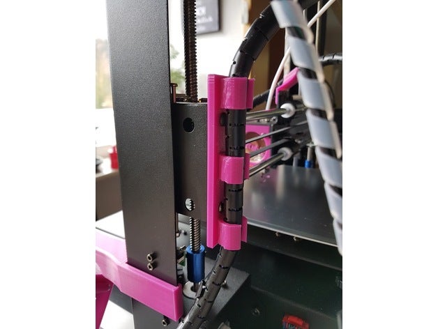 anycubic i3 mega kabel capestro La stampa 3d cavo titolare estrusore conversione 3D print model - Mito3D