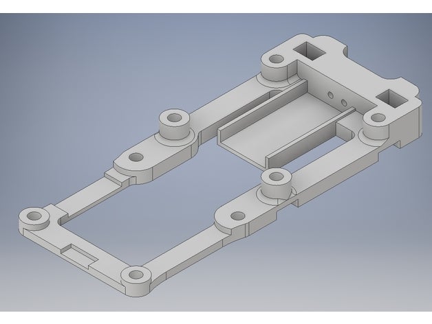 armattan caméléon double pile adaptateur r c véhicules 30x30 30x30mm f405 f722 fchub-vtx frsky xm plus apb r-xsr récepteur de montage rxsr 3D print model - Mito3D