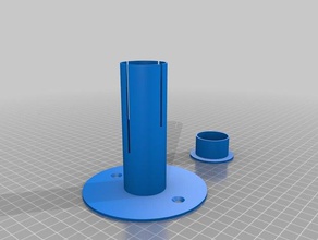 papel higiénico dispensador cuarto de baño 3d print model - Mito3D