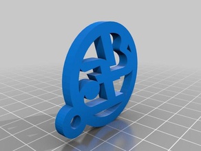 portachiavi fb La stampa 3d amazon keychain ultimaker original 3d print model - Mito3D